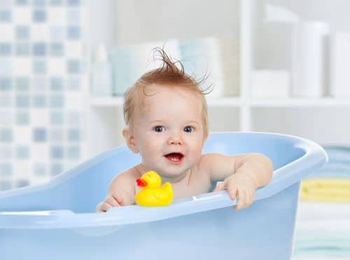 Les meilleures baignoires pour bébé